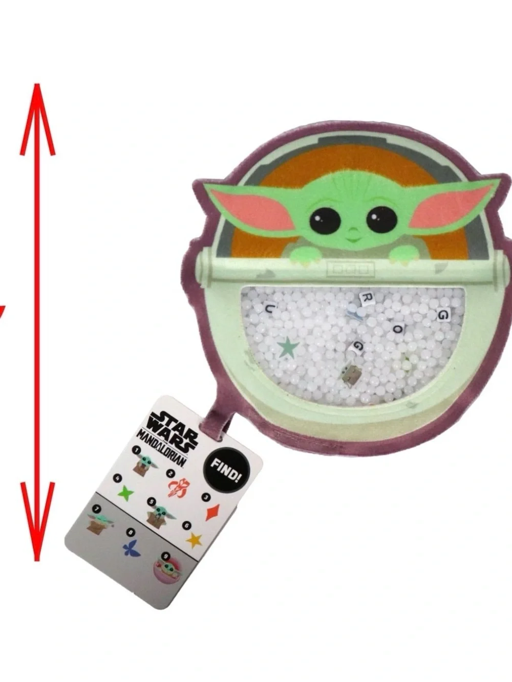 NWT Star Wars Grogu Plush Fidget Find